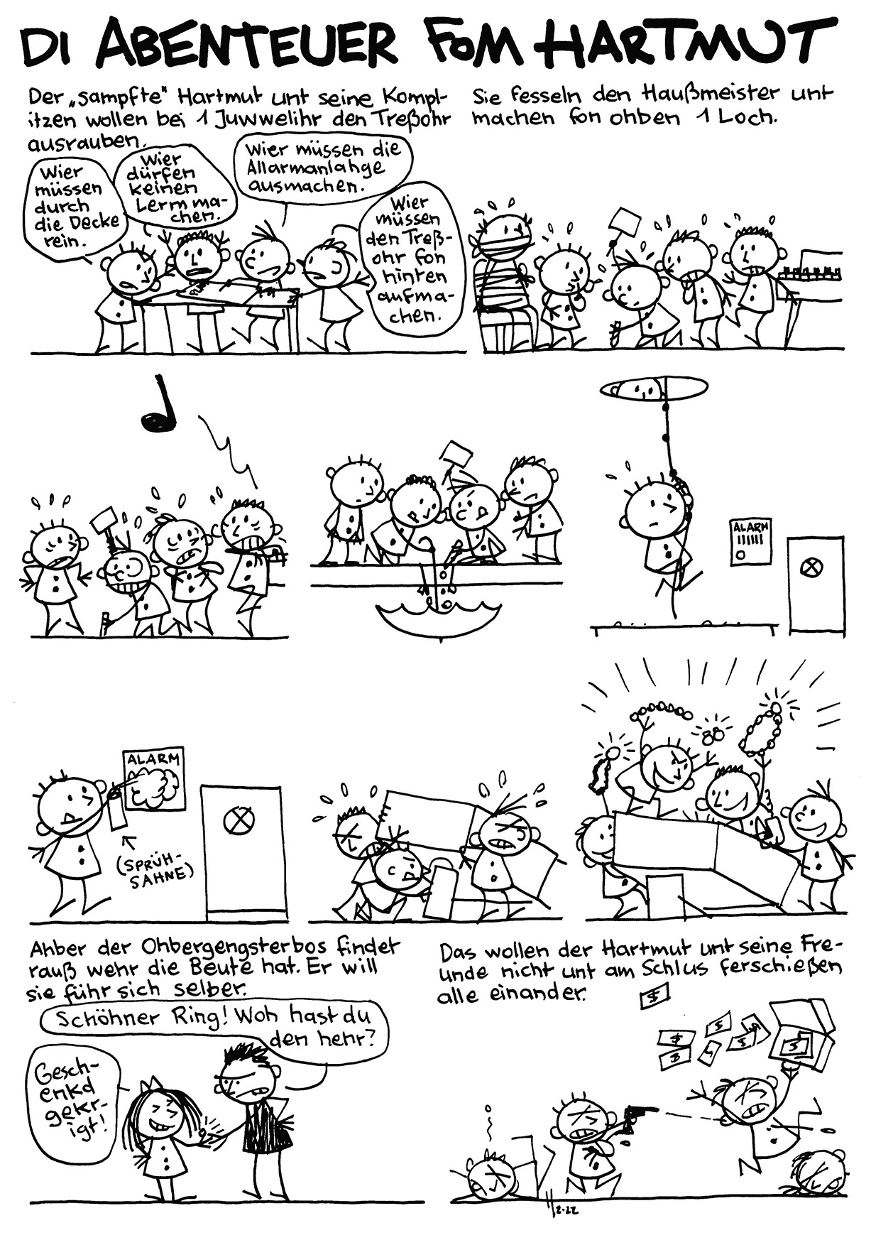 Der Blog Hartmut 104 Gringo Logbuch